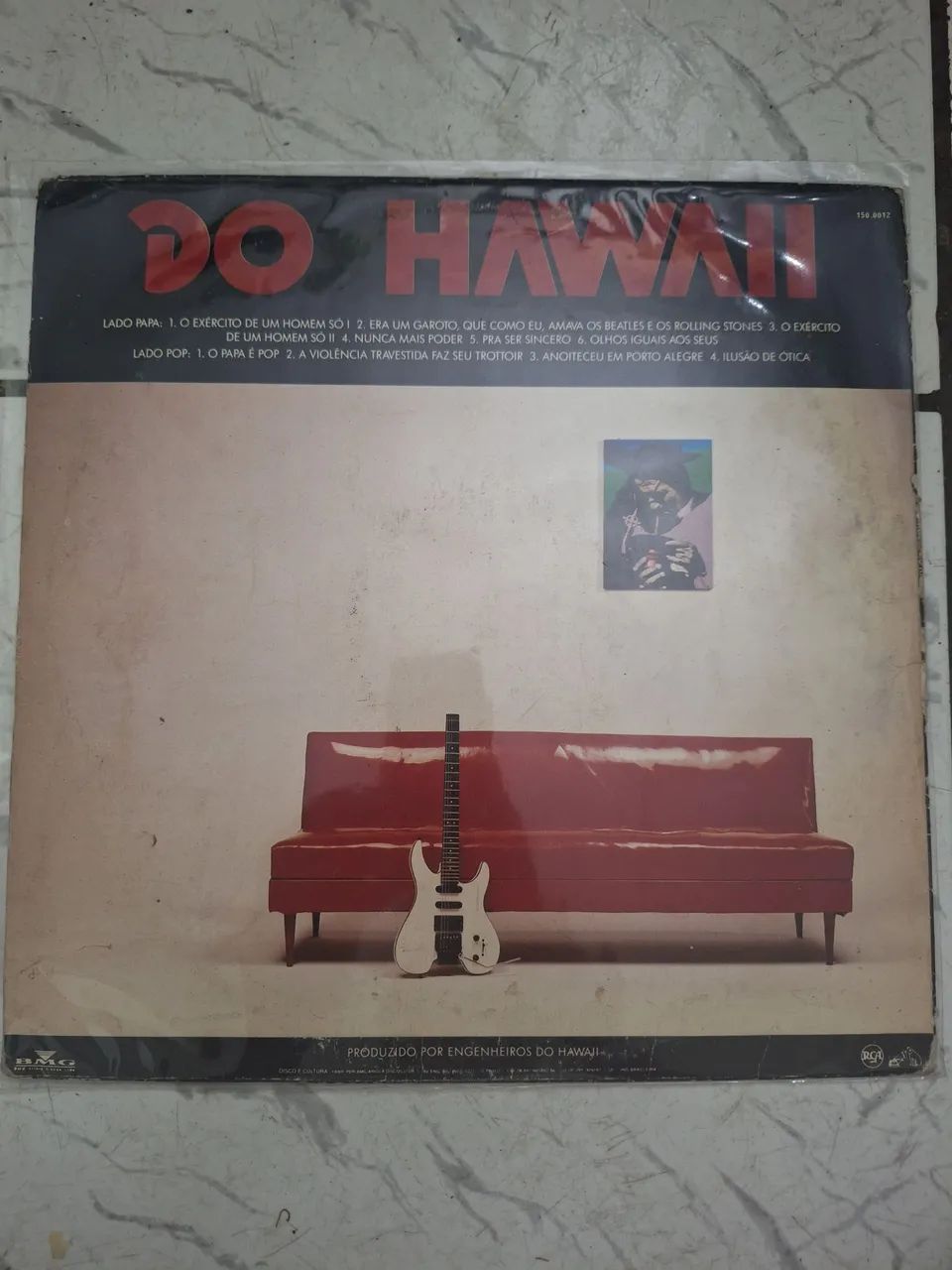 Lp Engenheiros do Hawaii - O Papa é Pop - Foto 2
