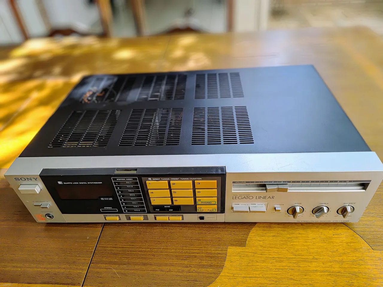 Receiver FM/AM Sony Legato Linear STR-VX30BS