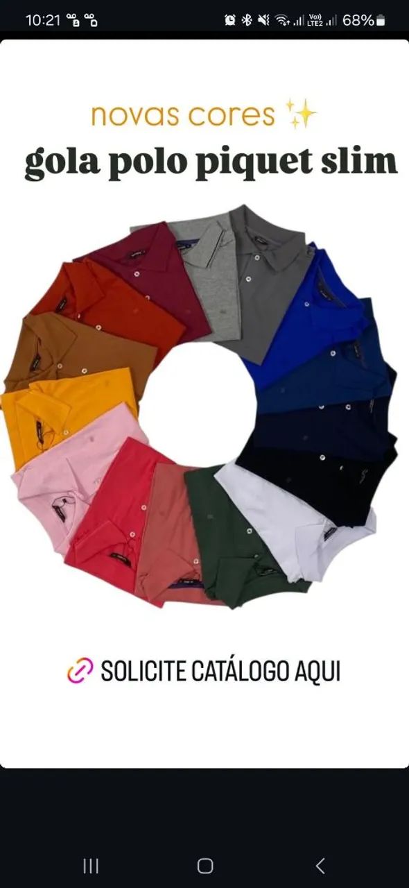 Polos Piquet Slim 
