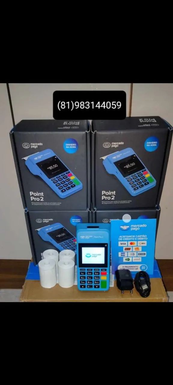 Point Pro 2 - Máquina de Cartão Mercado Pago