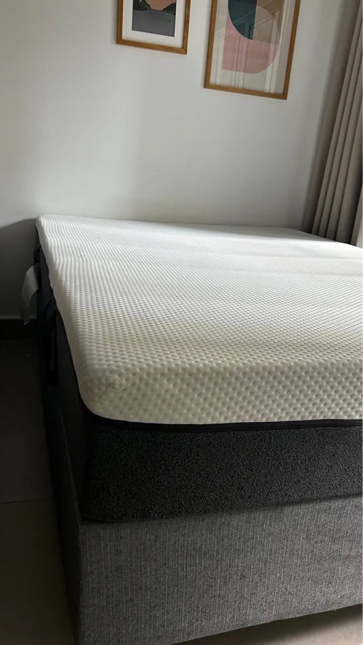 Cama Box de Casal Seminova Marca Emma - Foto 2
