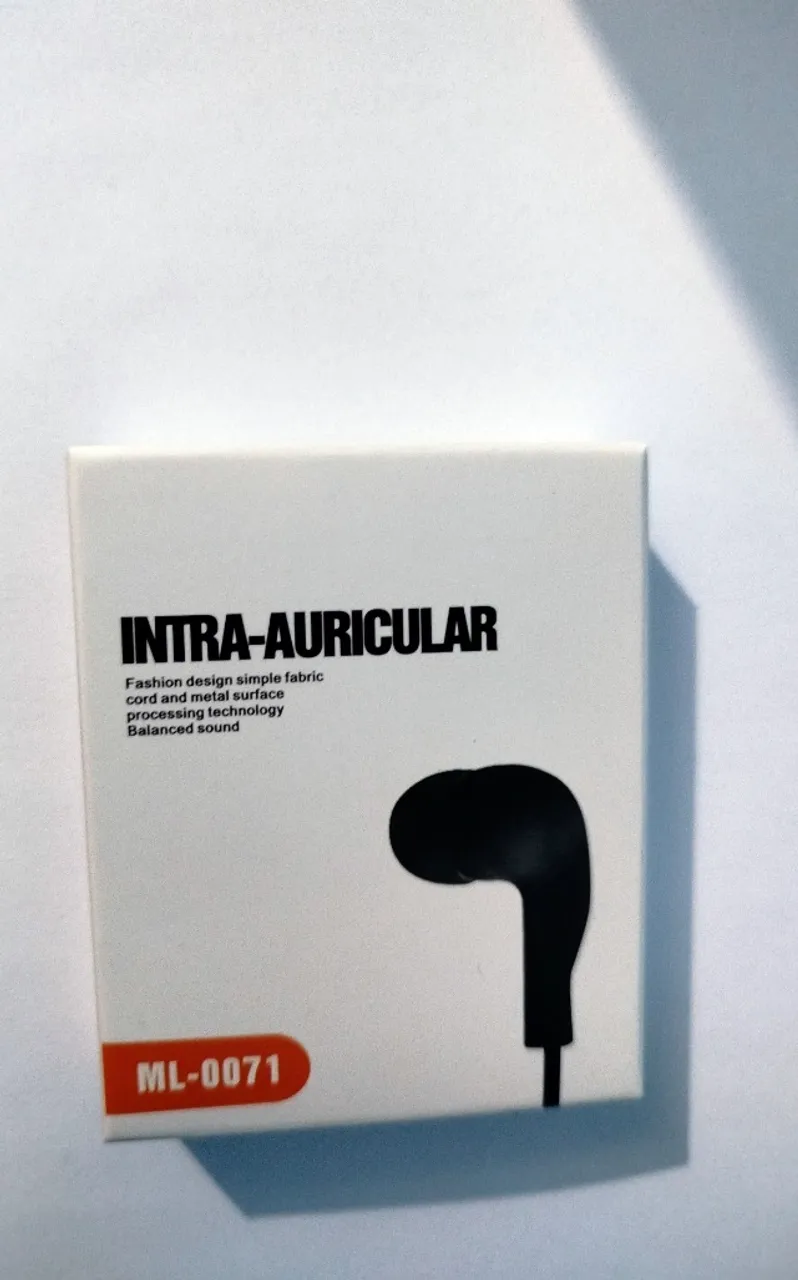 Fone de Ouvido INTRA-AURICULAR ML-0071