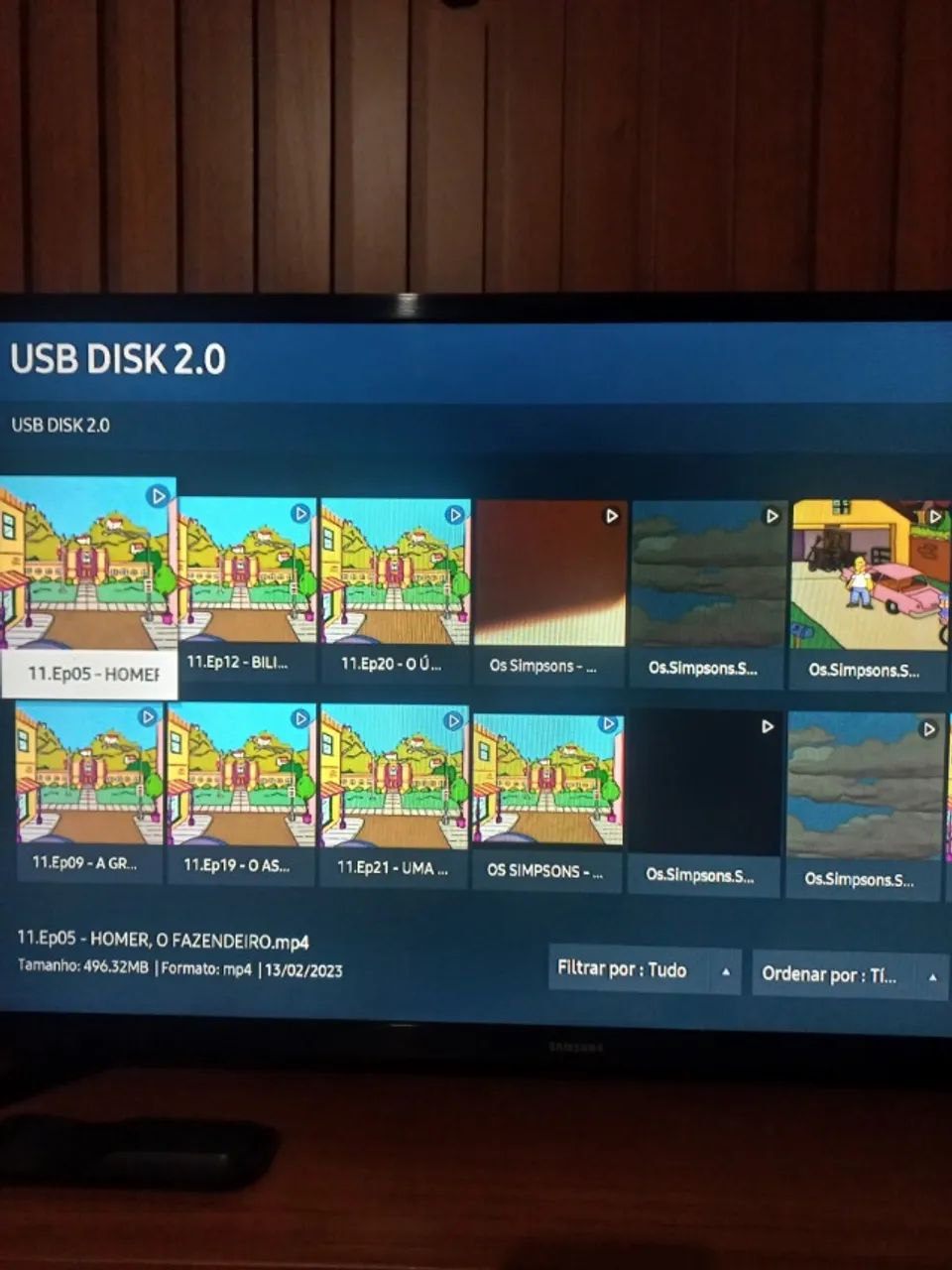 PEN DRIVE 32gb OS SIMPSONS 58 EP. MAIS O FILME 2007 - Foto 5