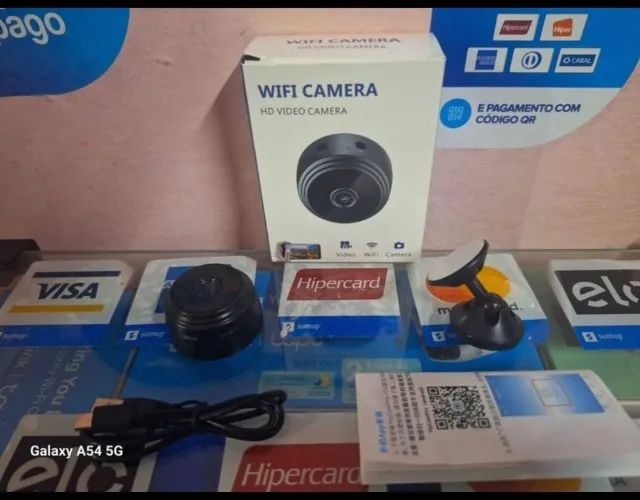 Mini Câmera A9 Wi-fi Acesso Remoto Via Celular APP ftycampro - Foto 6