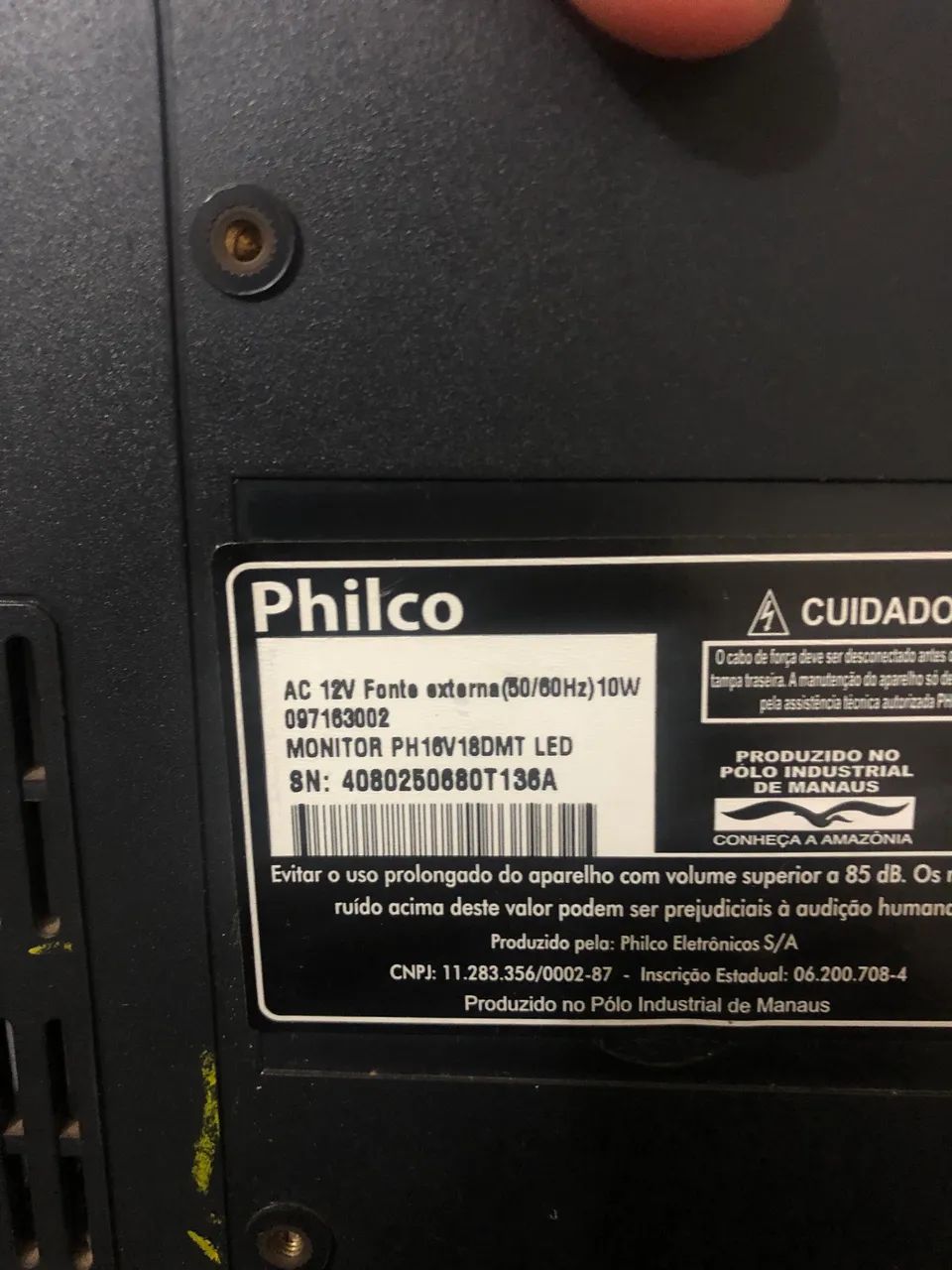 monitor philco ph16v18dmt64308570994945121