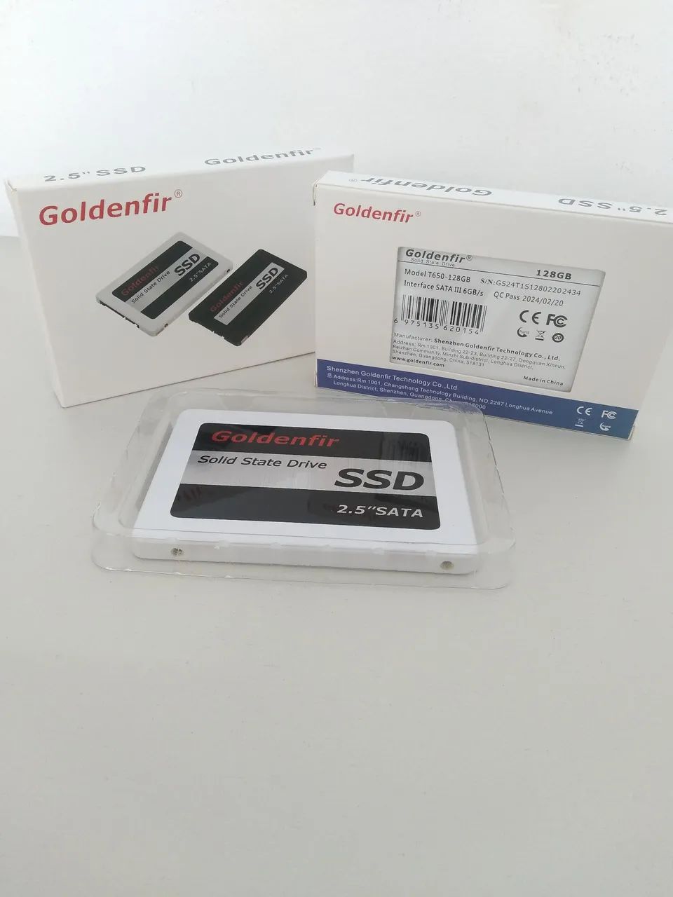 SSD 128GB 2.5 SATA III 6GB/s Goldenfir T650 ORIGINAL - Foto 5
