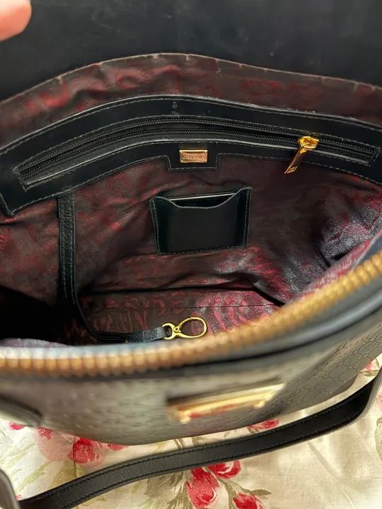 Bolsa de couro - ombro Luz da Lua - Foto 4
