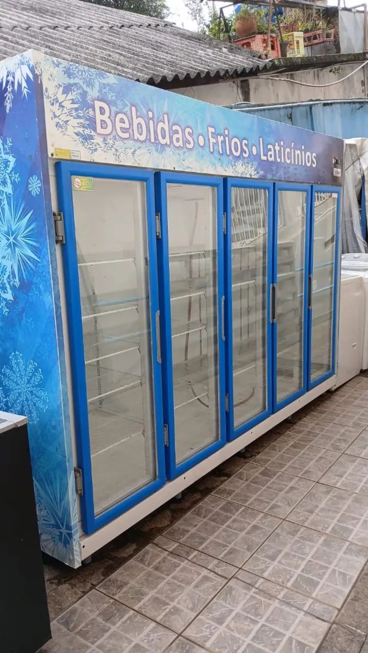 Geladeira Expositora Refrigerado Comercial Frilux 5 Portas Usada ...