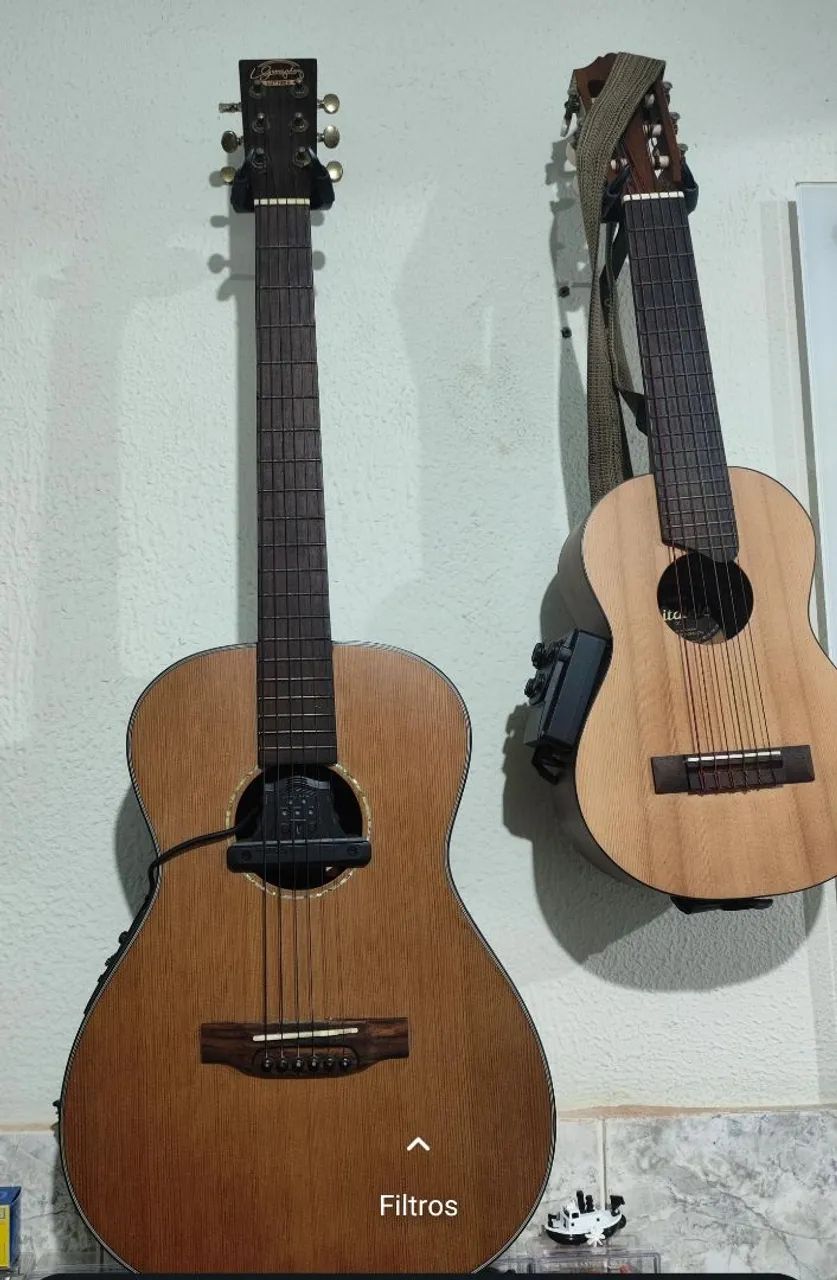 VIOLÃO LUTHIER GONZALEZ HEAVEN 38 MINI