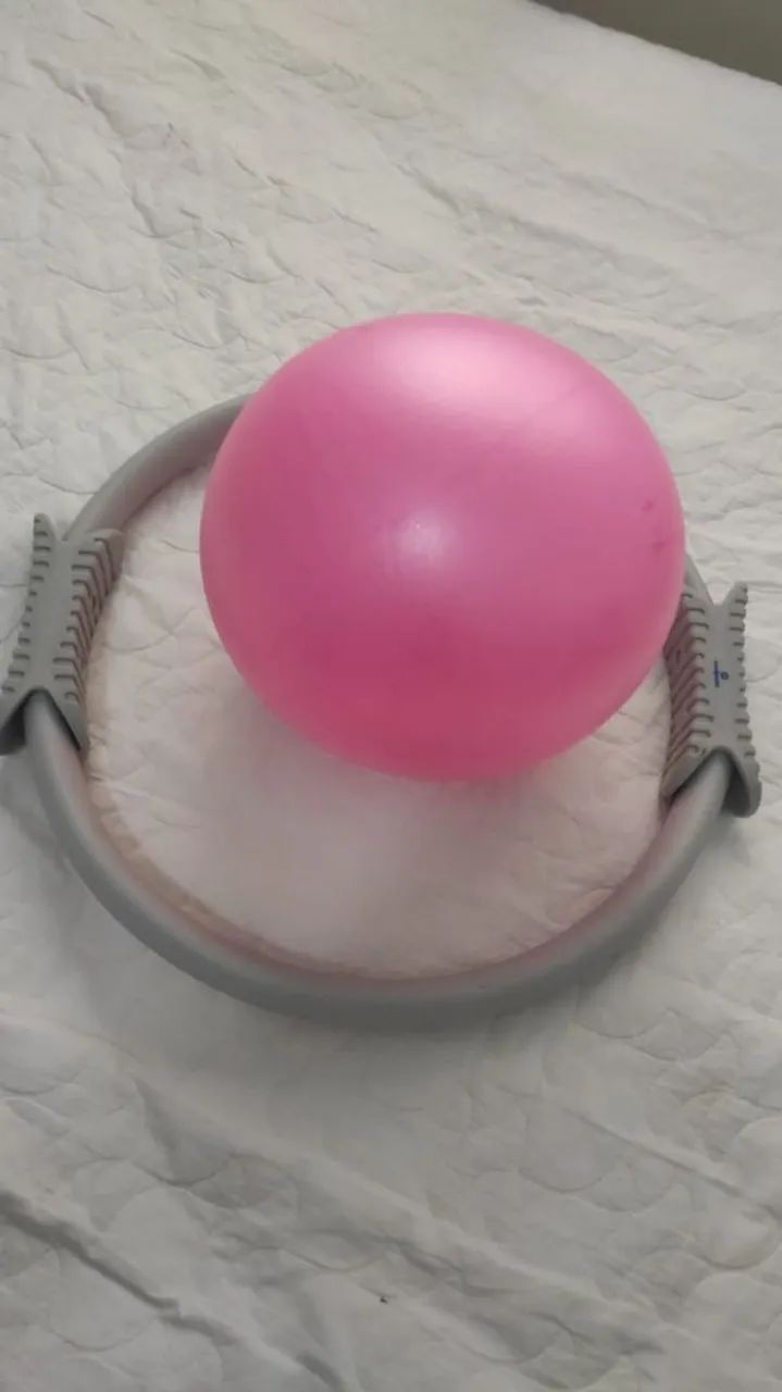Conjunto de bola e anel de pilates  - Foto 2