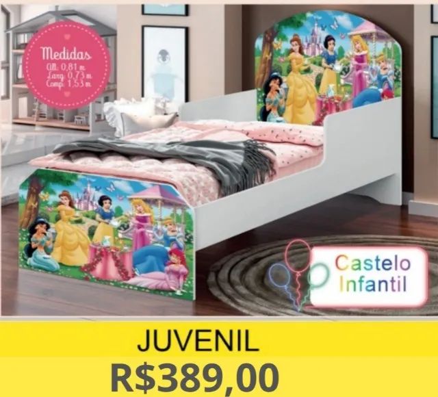 CAMA ADESIVADA JUVENIL A PRONTA-ENTREGA  - Foto 2