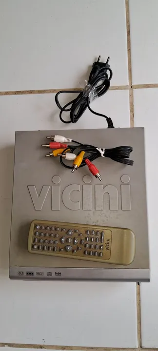 DVD baixei o preço Player Vicini