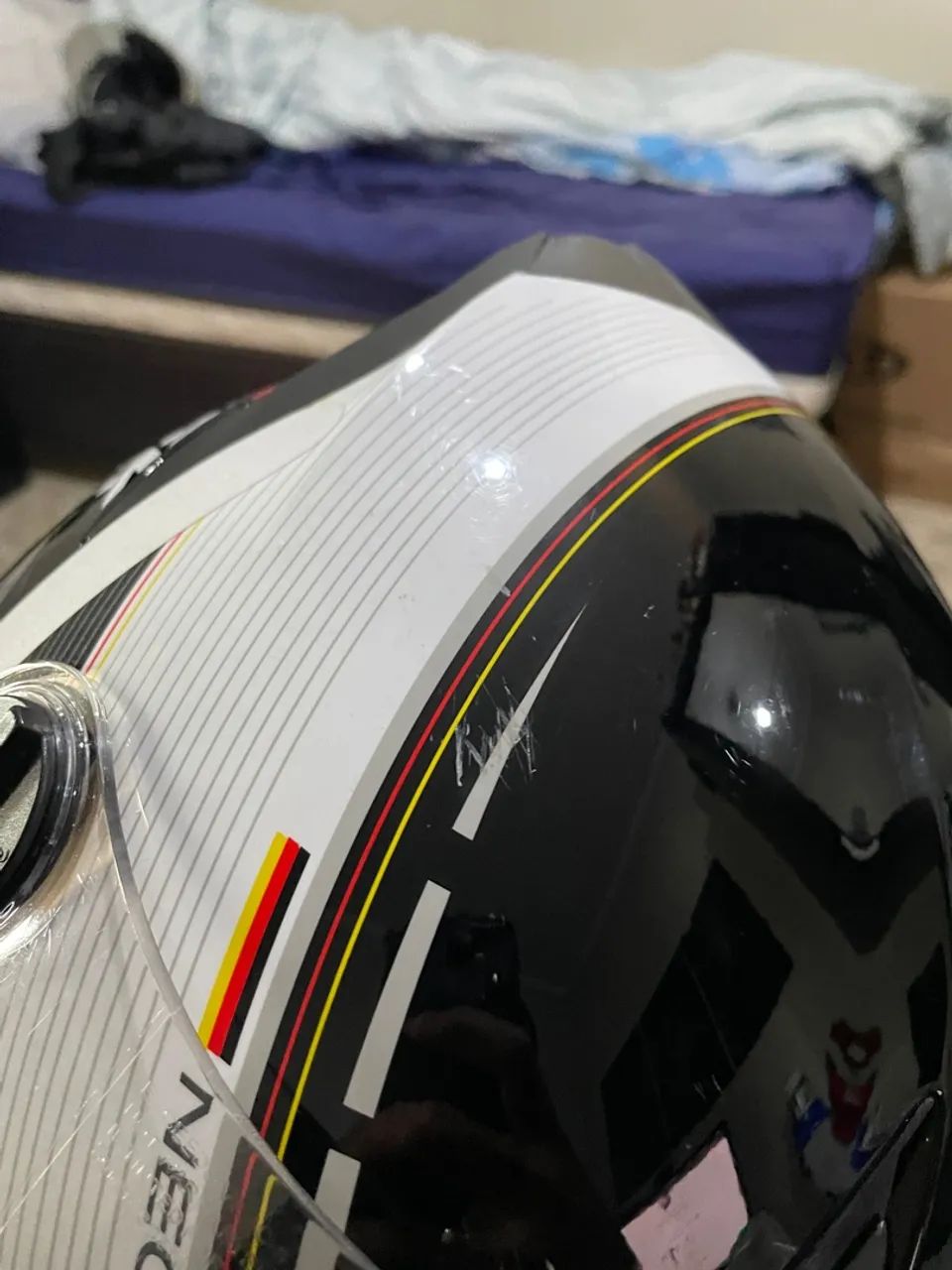 Capacete de Moto No Risk Alemanha 
