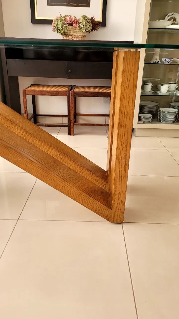 Mesa de Jantar Retangular Líder Interiores 1,80m x 0,90m - Foto 5