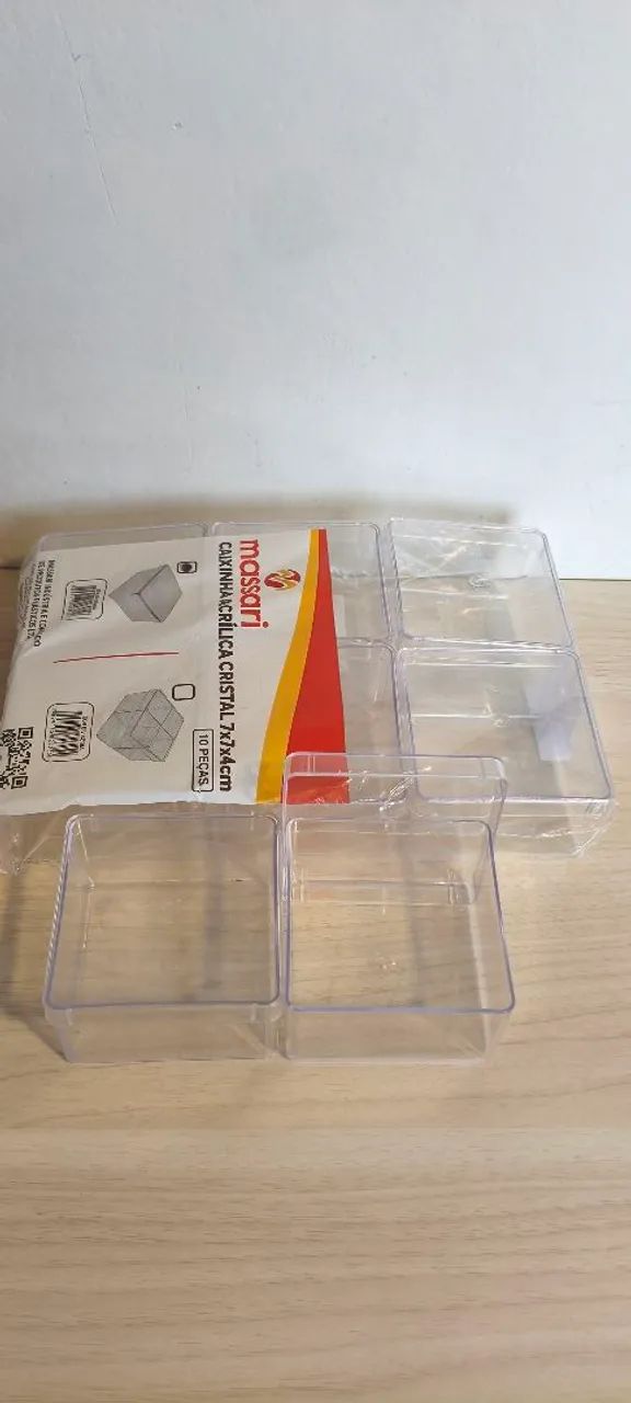 Caixa de Acrílico Transparente com Tampa  - Foto 3