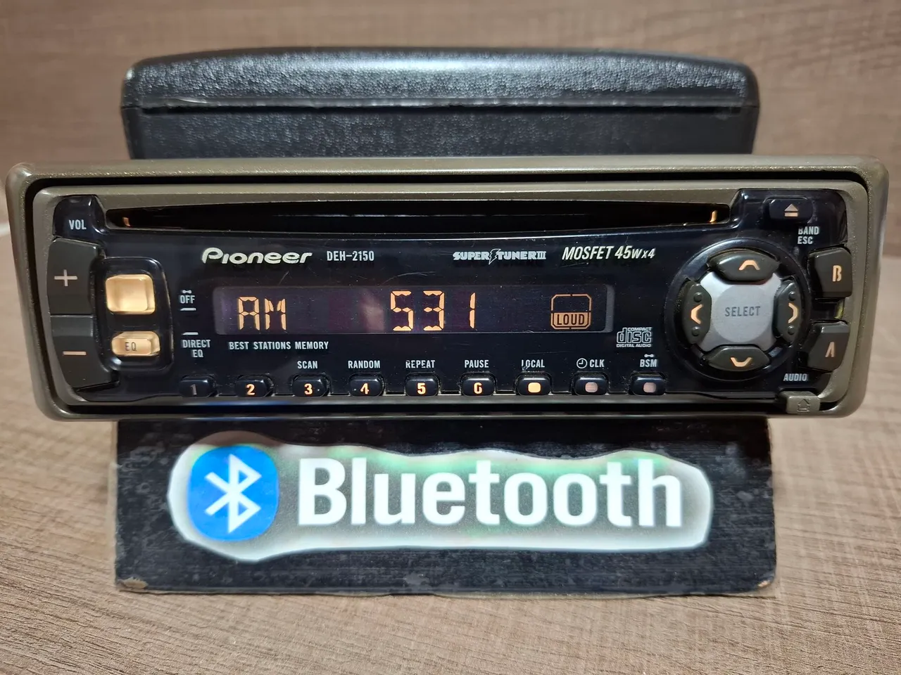 Pioneer DEH-2150 com Bluetooth 5.0