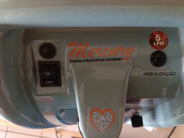 Aparelho Concentrador Mercury 5lpm 220v - Lumiar Saúde - Foto 5