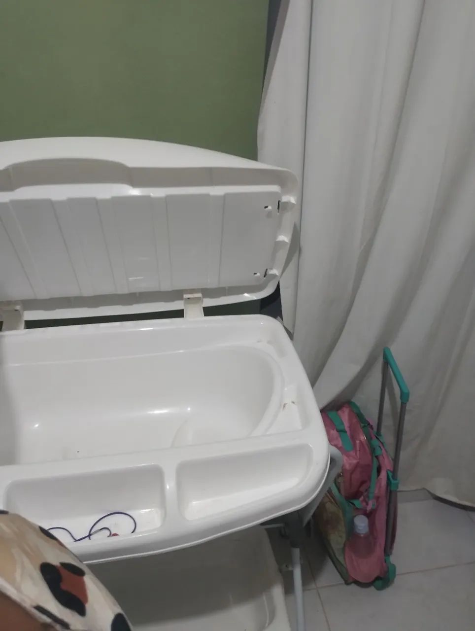 Banheita e trocador bebê 