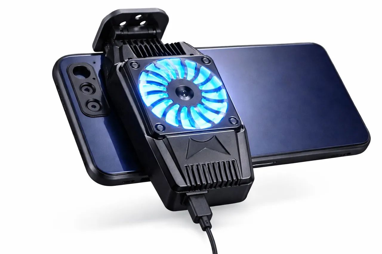 Cooler para Smartphone Knup KP-VR312 LED RGB Gamer Anti-Aquecimento - Foto 4