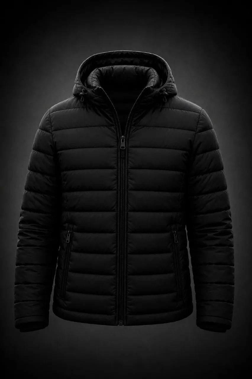 20 jaqueta puffer bordada 