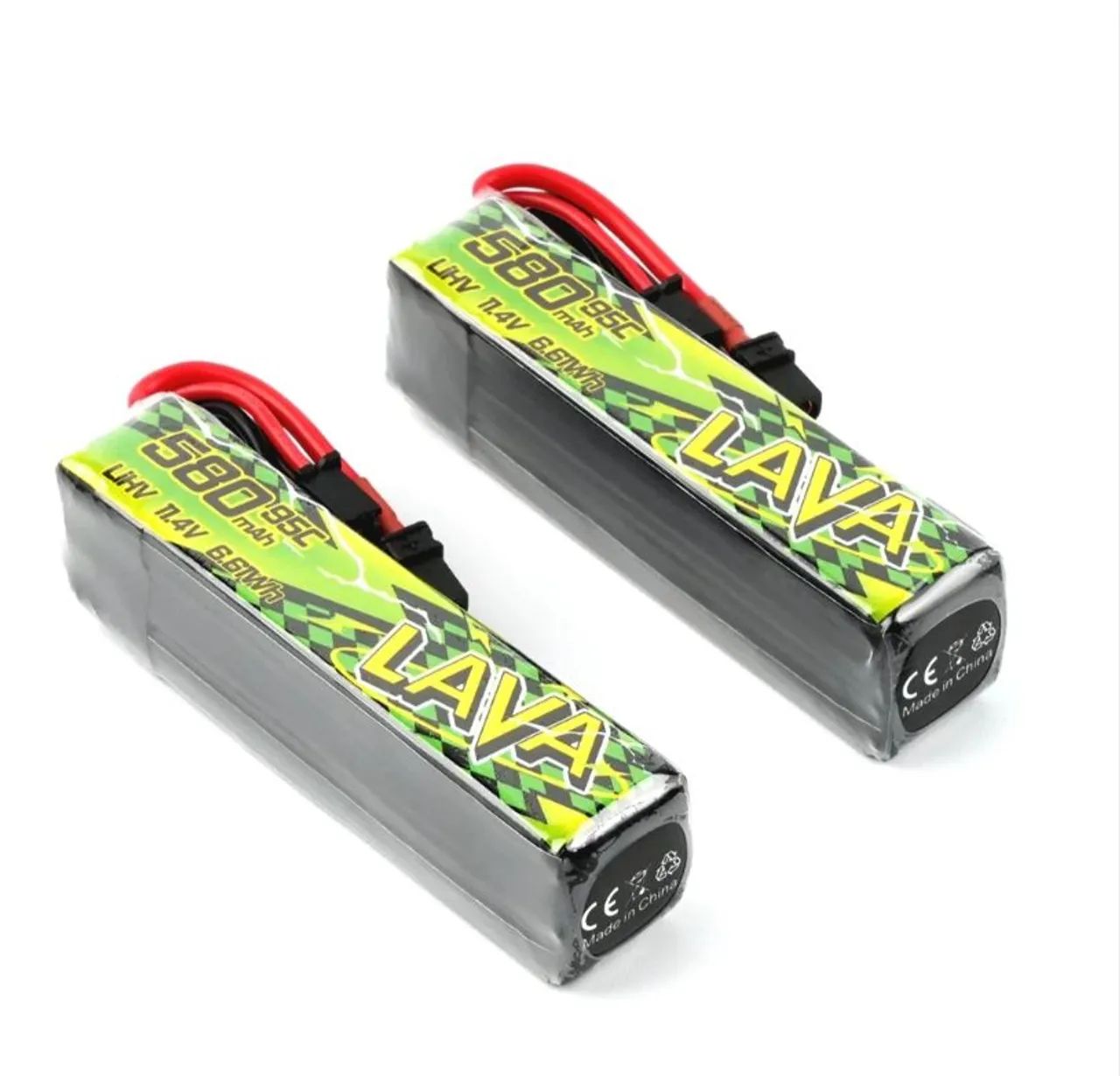 Bateria 3s LAVA II 580mAh 95c LiHV *não LiPO* (Pavo20 pro e outros) pack com duas unidades
