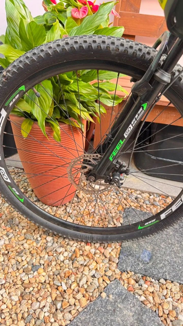Bicicleta GTS Feel Aro 29 24v com freio a disco mecânico (Equipada) - Foto 4