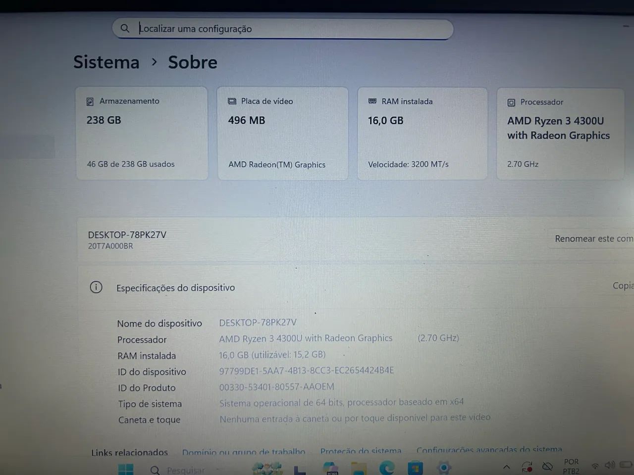 Notebook thinkpad