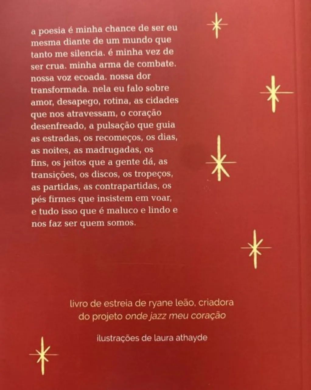 Livro "Tudo nela brilha e queima: Poemas de luta e amor", de Ryane Leão  - Foto 2