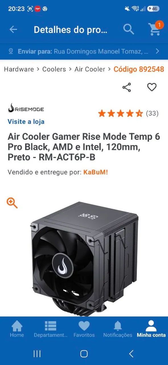 Pc gamer placa de vidio rx7600 acc troca - Foto 3