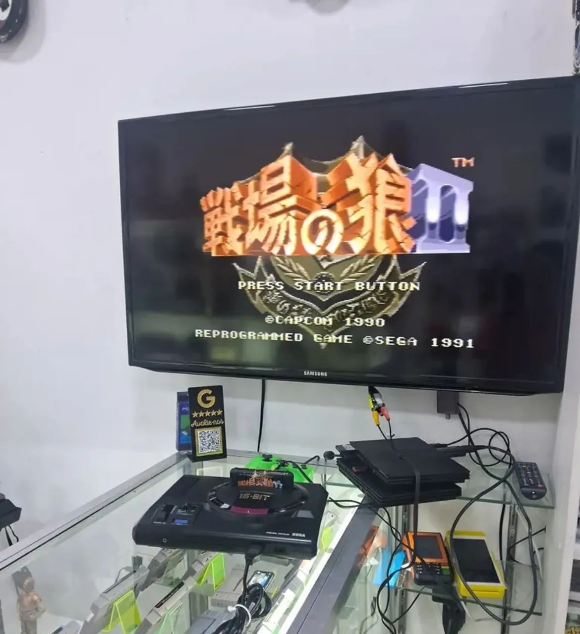 Mega drive japonês + jogo de brinde  - Foto 5