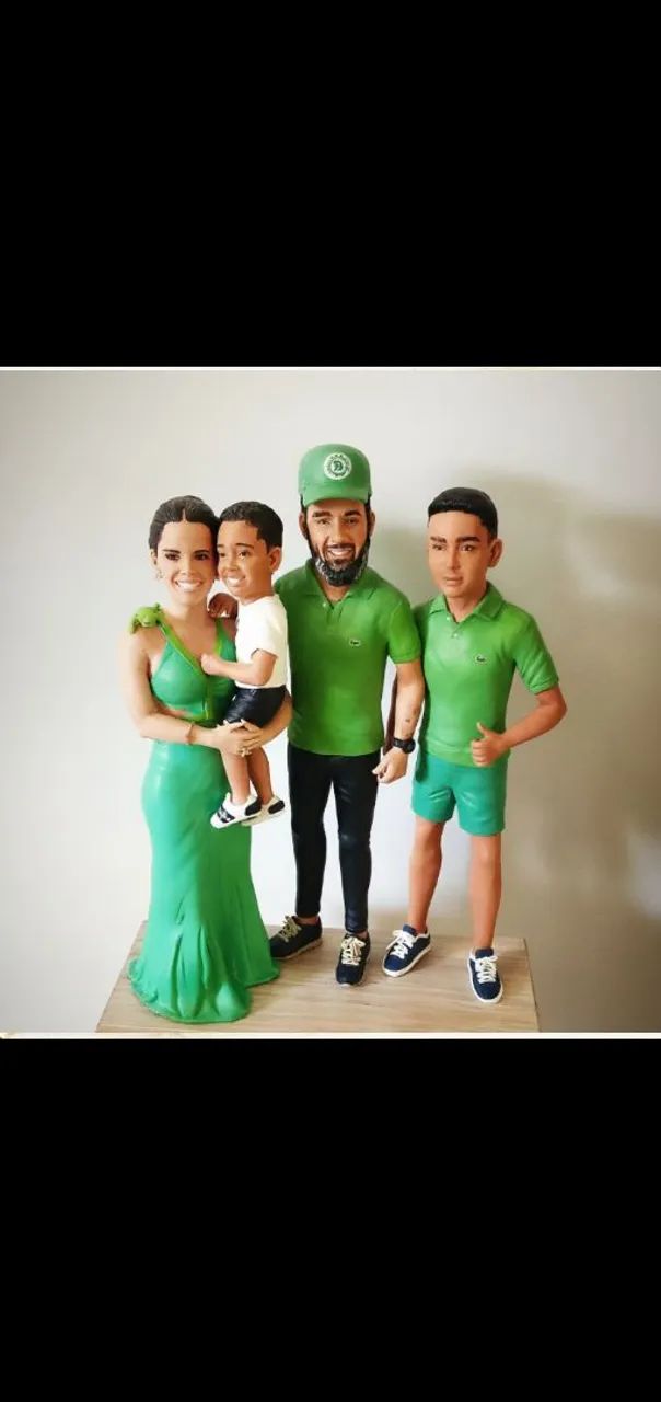 Caricaturas humanizadas em biscuit - personalizadas  - Foto 5