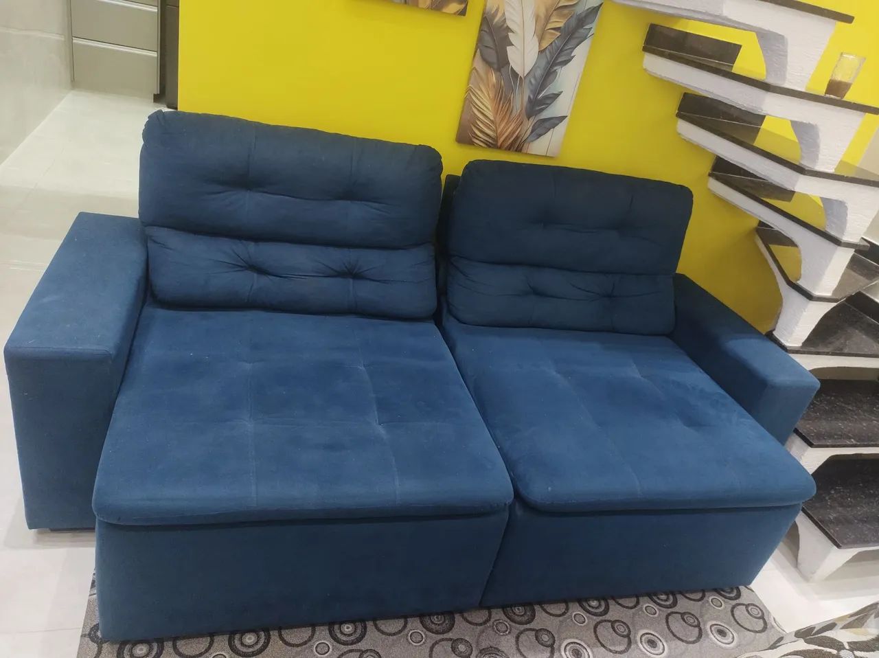 Sofá Retrátil e Reclinável - Komfort House Modelo Bahamas (Conj. 4 e 2 lugares) - Foto 4
