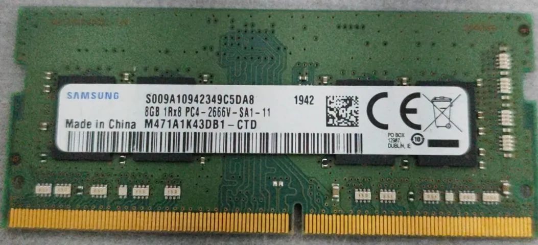 MEMORIA DE NOTEBOOK DDR4 8GB 2666