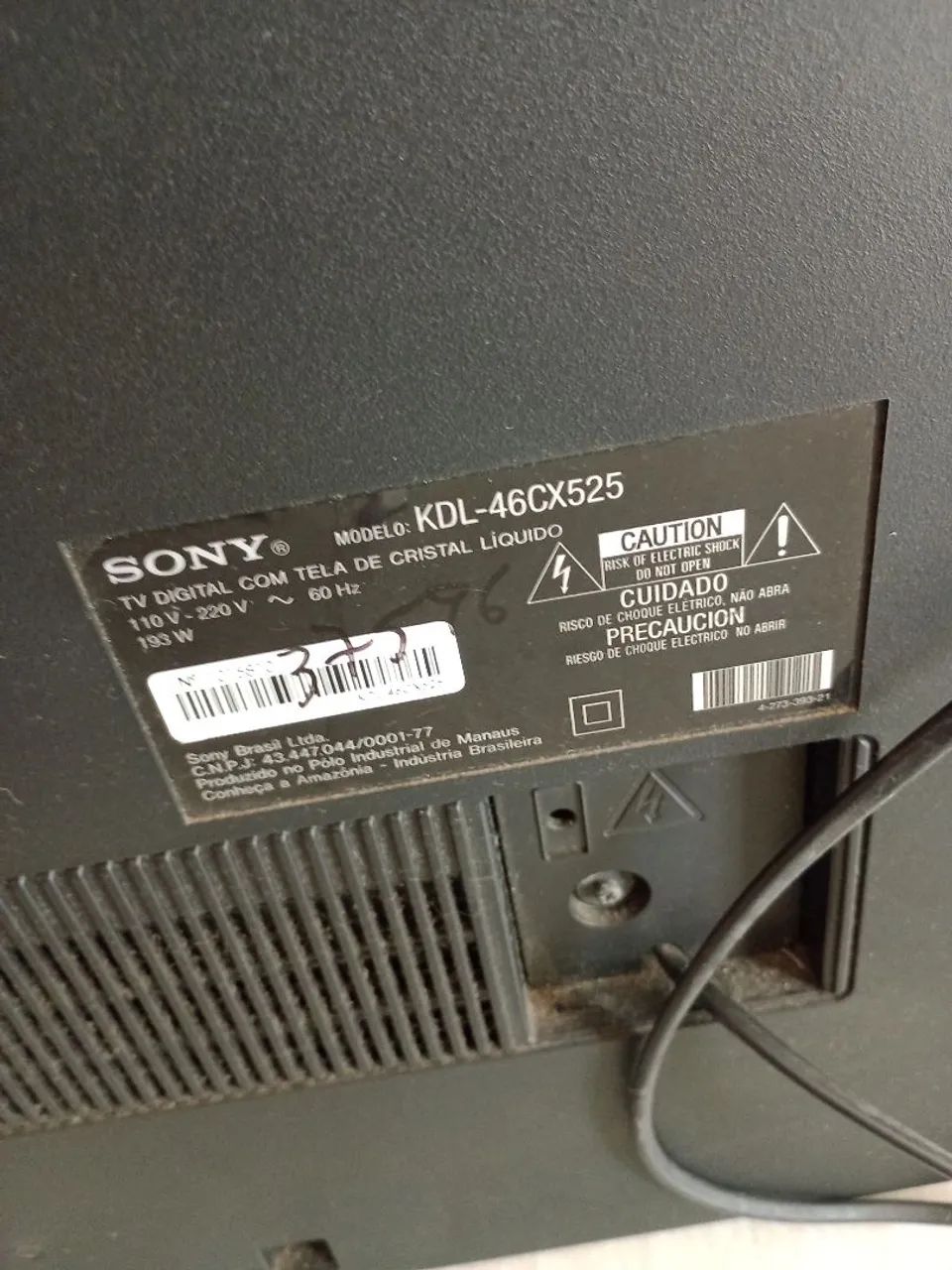 Tv Sony 49 polegadas tela com defeito. - Foto 2