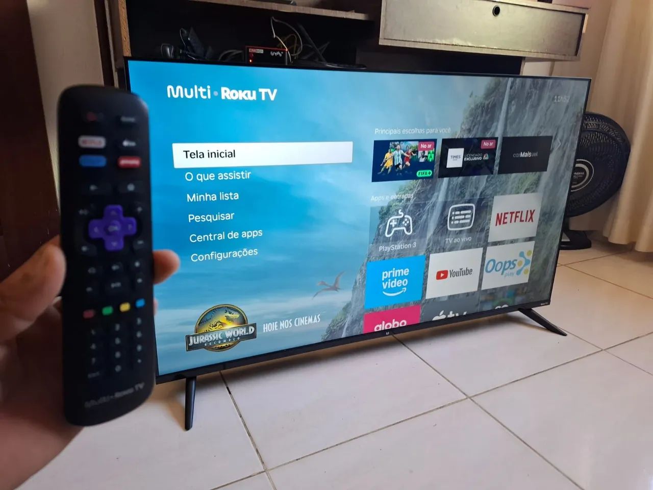 LINDA SMAT AOC ROKU 43 4K COMPLETA 