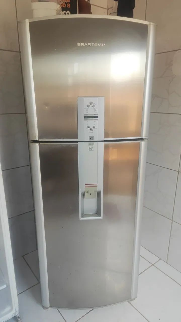 Geladeira inox