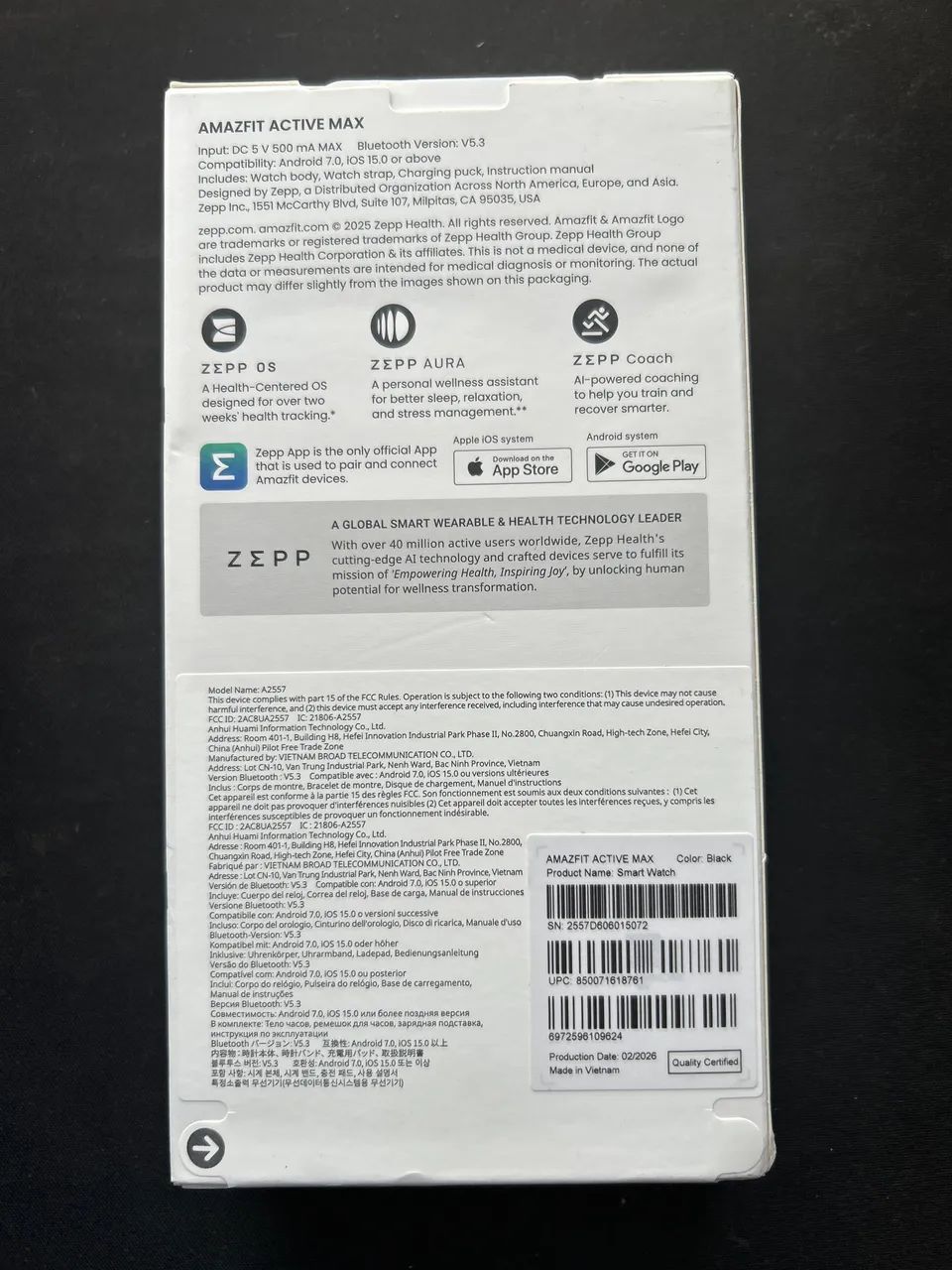 Amazfit Active Max  - Foto 2