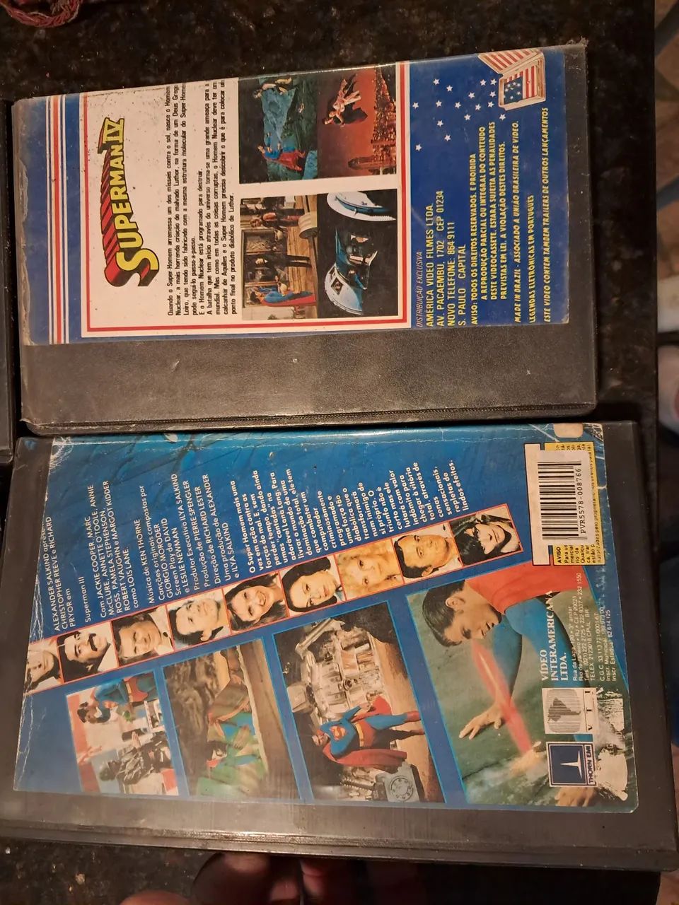 Vhs Superman 1,2,3 e 4. - Foto 5