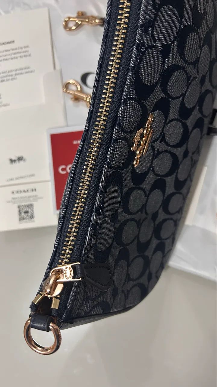 Bolsa Coach teri chambray shoulder  - Foto 2