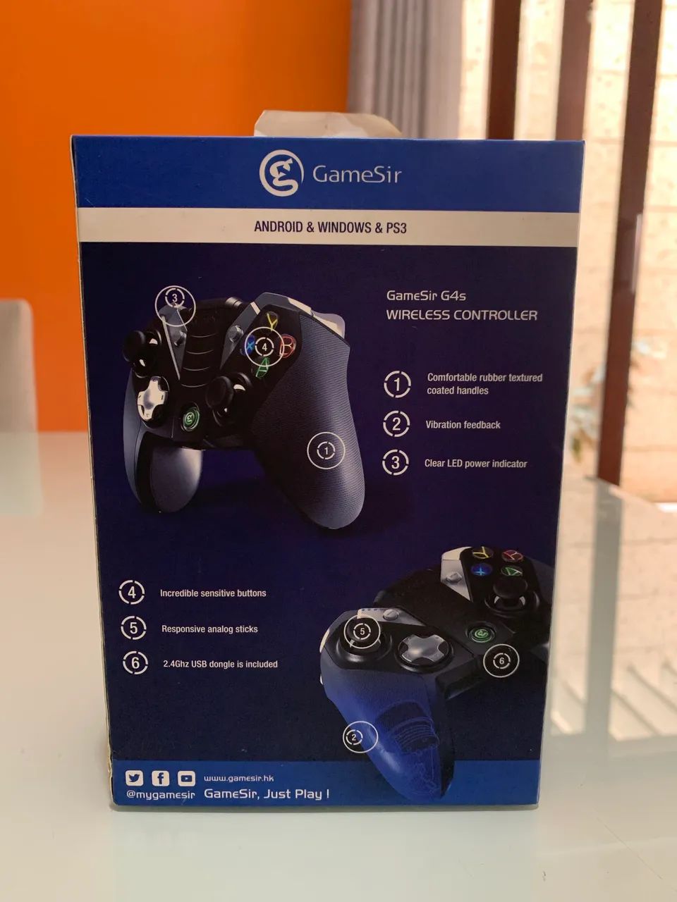 Controle sem fio bluetooth GameSir G4s - Foto 5