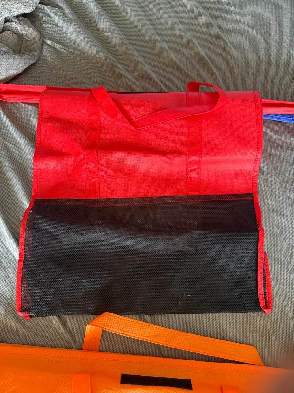 Kit com 4 Bolsas Ecológicas para Carrinho de Supermercado - Reutilizáveis e Dobráveis - Foto 2