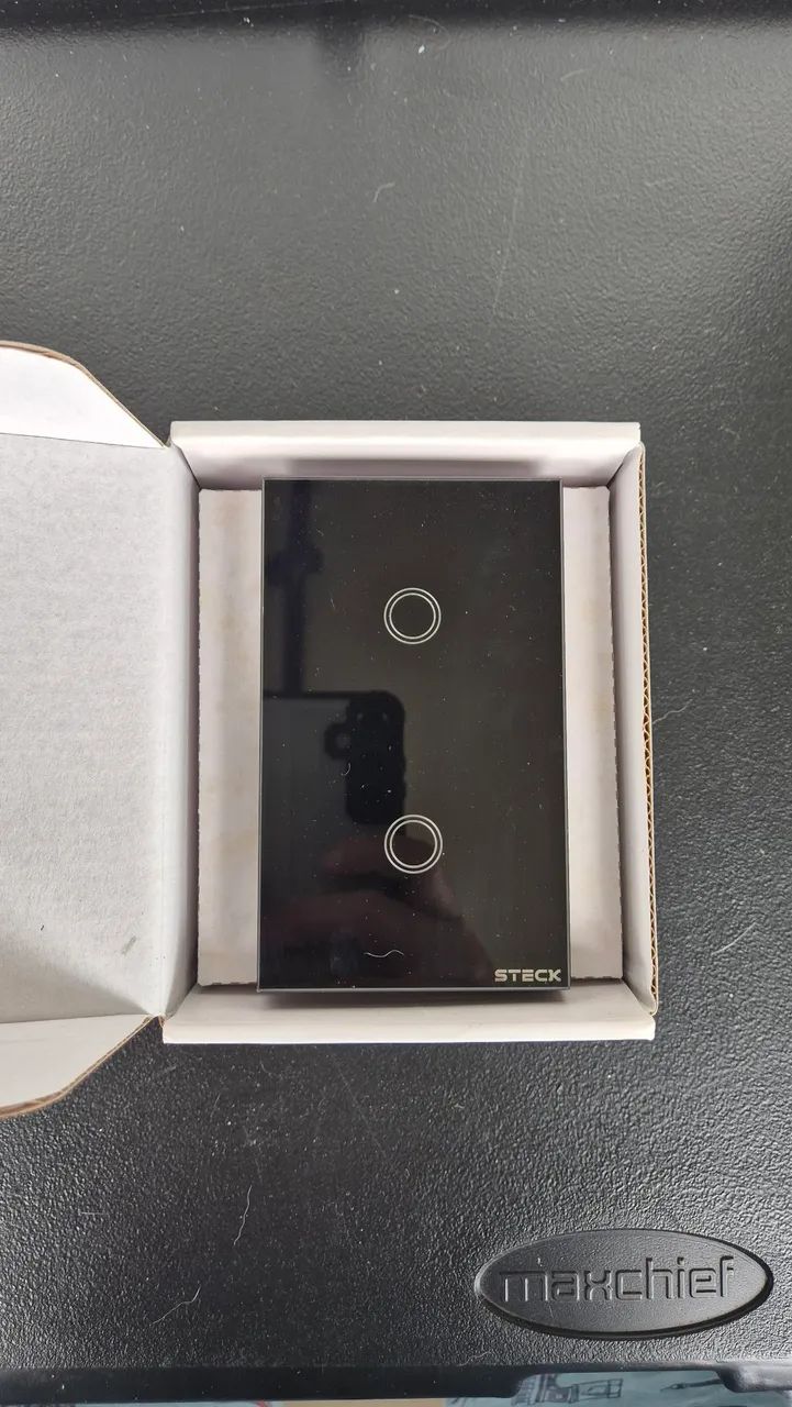 Interruptor Inteligente 2 Teclas Steck - Compatível com Alexa - Foto 3