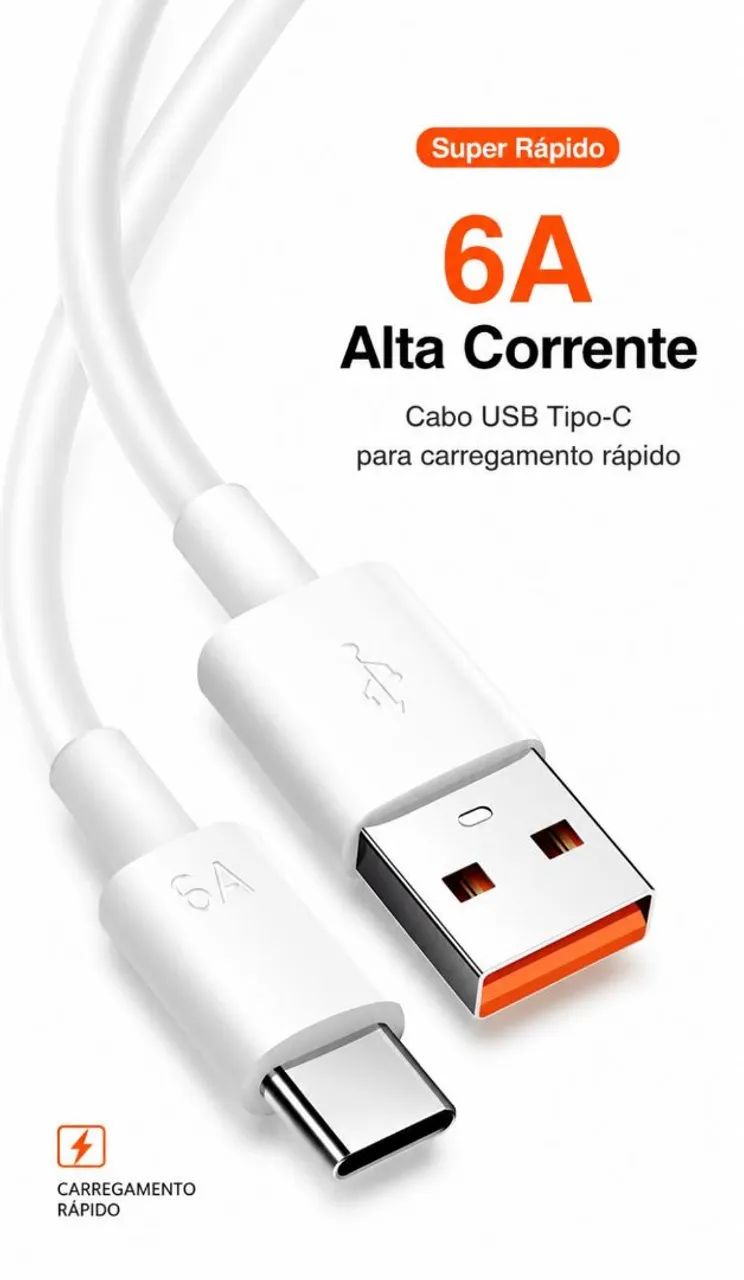 Cabos Usb Tipo C 6a turbo  - Foto 4