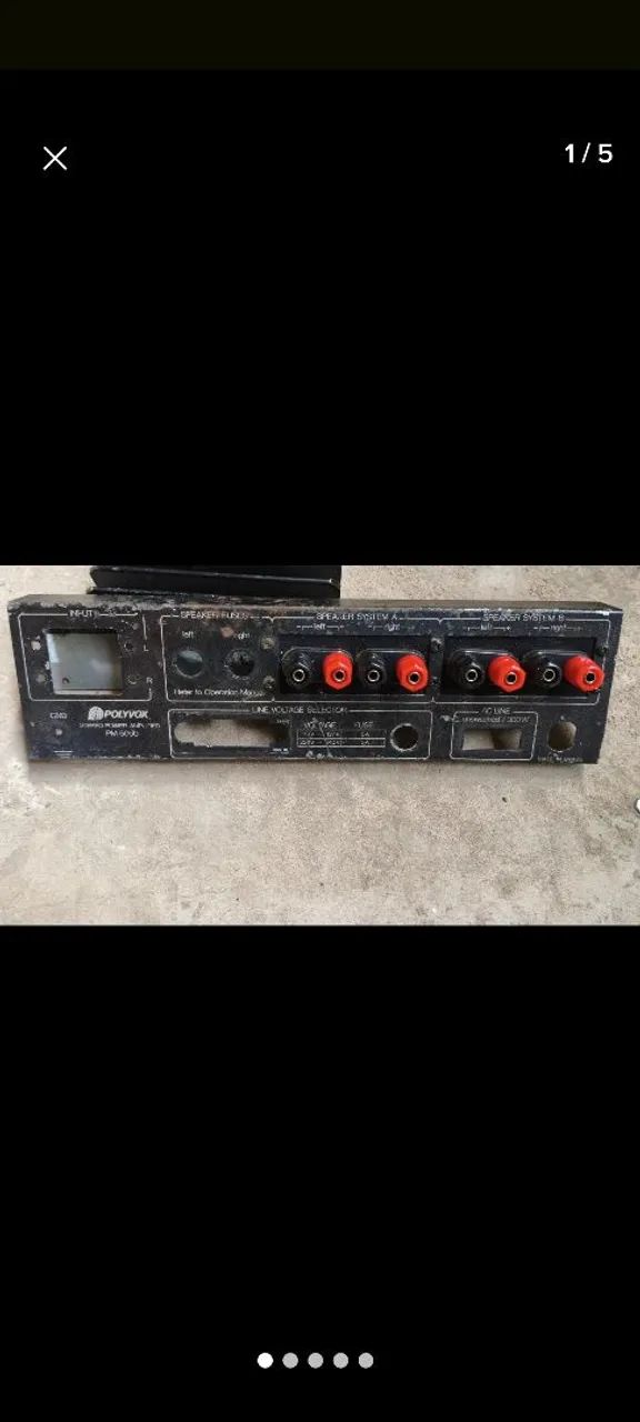 Polyvox pm5000 painel traseiro 