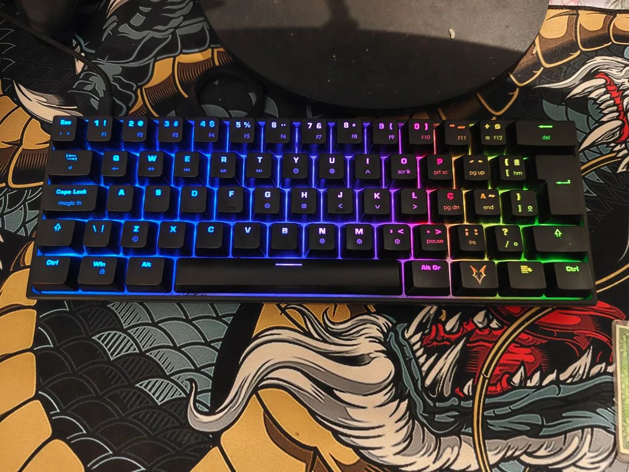 Teclado Husky Blizzard Black Edition