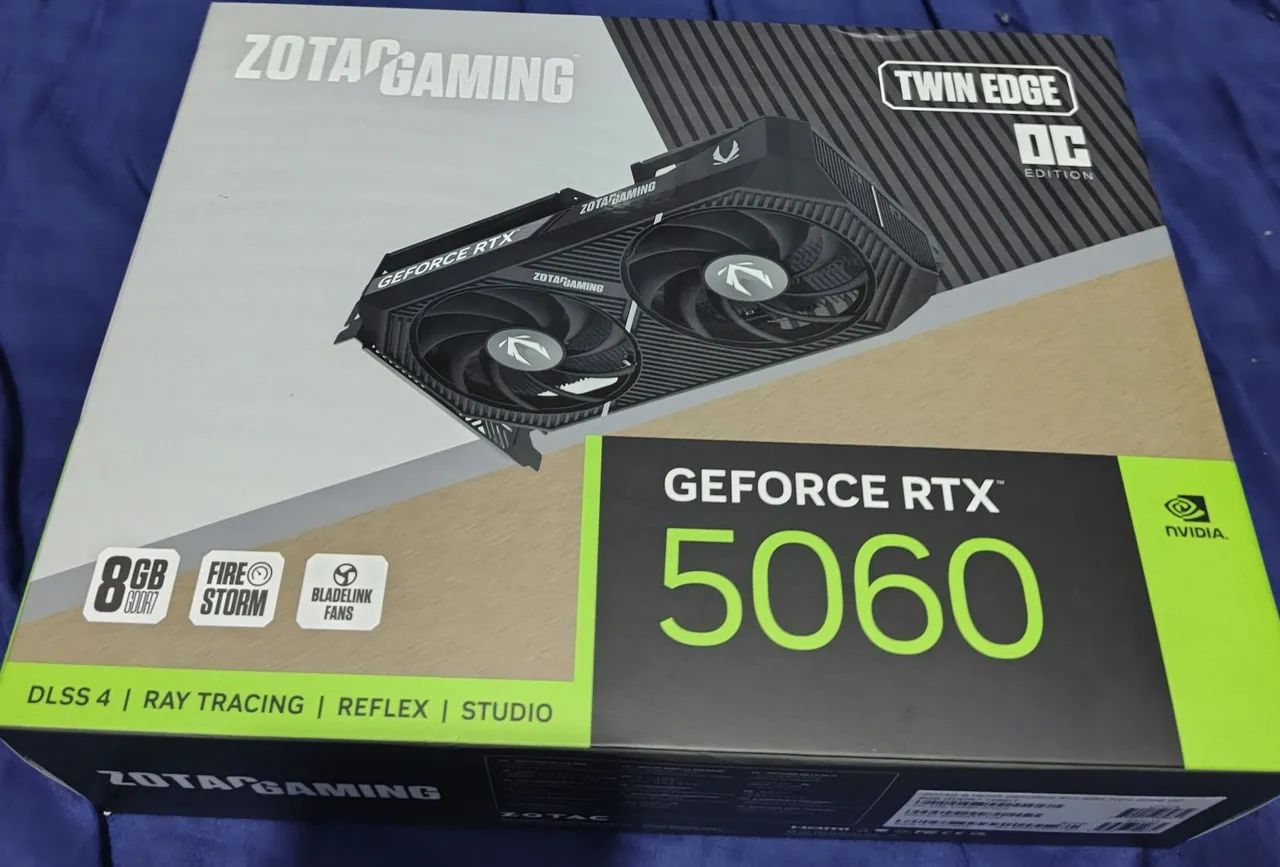 Placa de vídeo NVidia RTX 5060 8gb