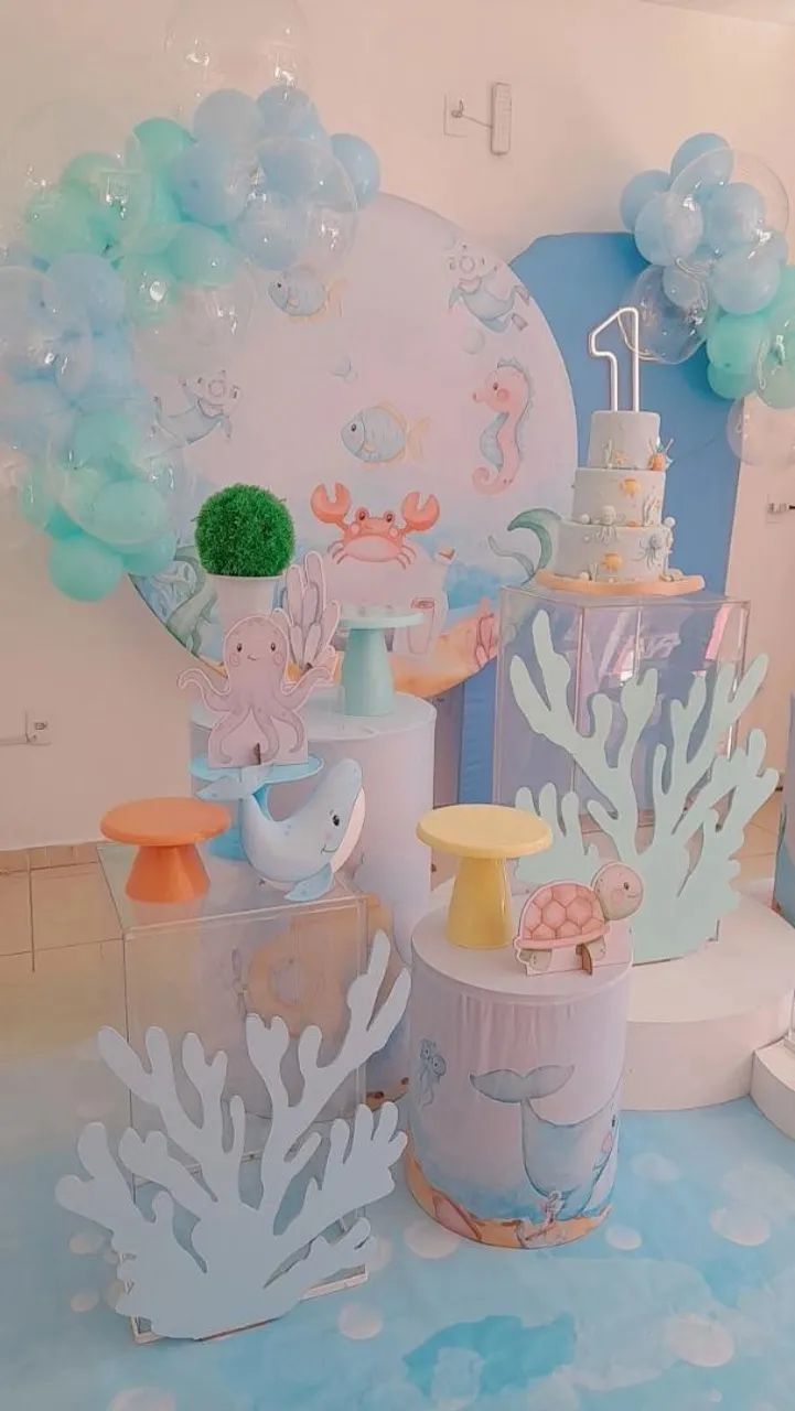 Decoração Fundo do Mar  - Foto 4