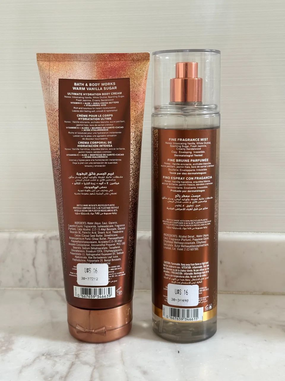 Kit bath & body works warm vanilla sugar - Foto 2