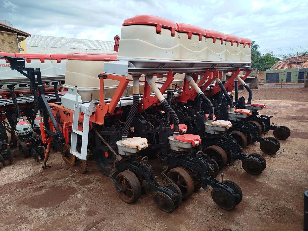 Plantadeira Jumil, 3080, 9 linhas de 50cm, pipoqueira, Monitor de semente. - Foto 3