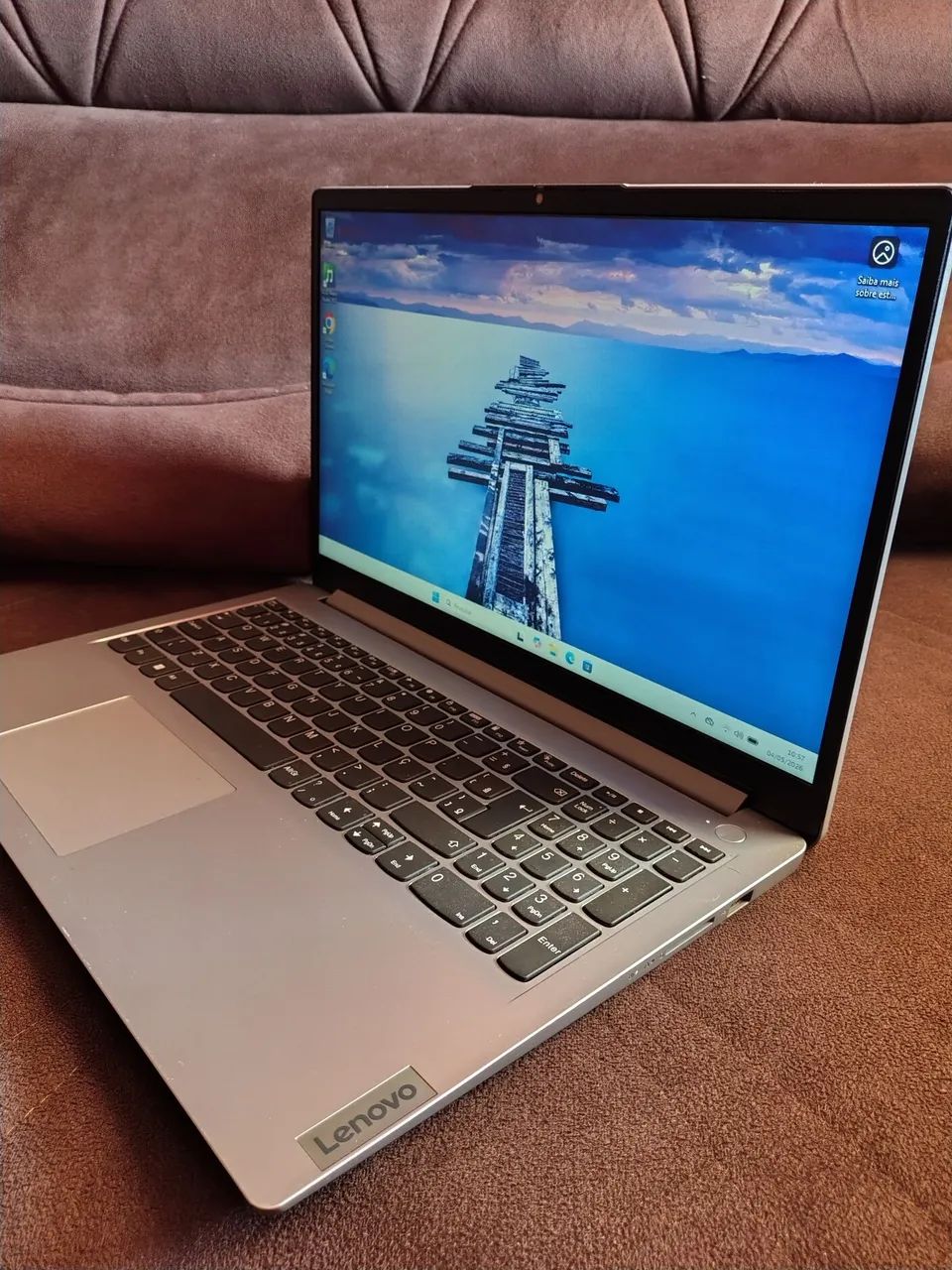 Notebook Lenovo core i5 12° geração com 8 gigas de ram com 512